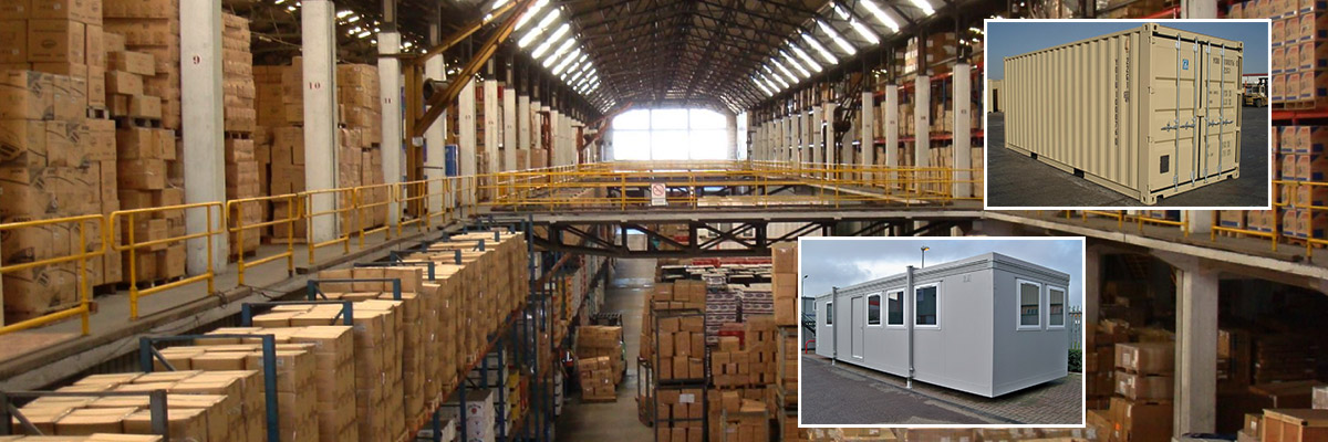 CONTAINERS & PORTABLE CABINS